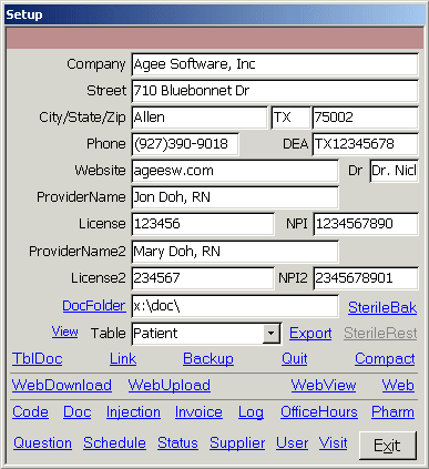 Medical Office application