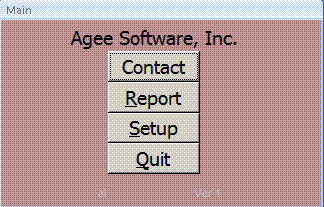 User friendly and security features on Microsoft Access Main menu form