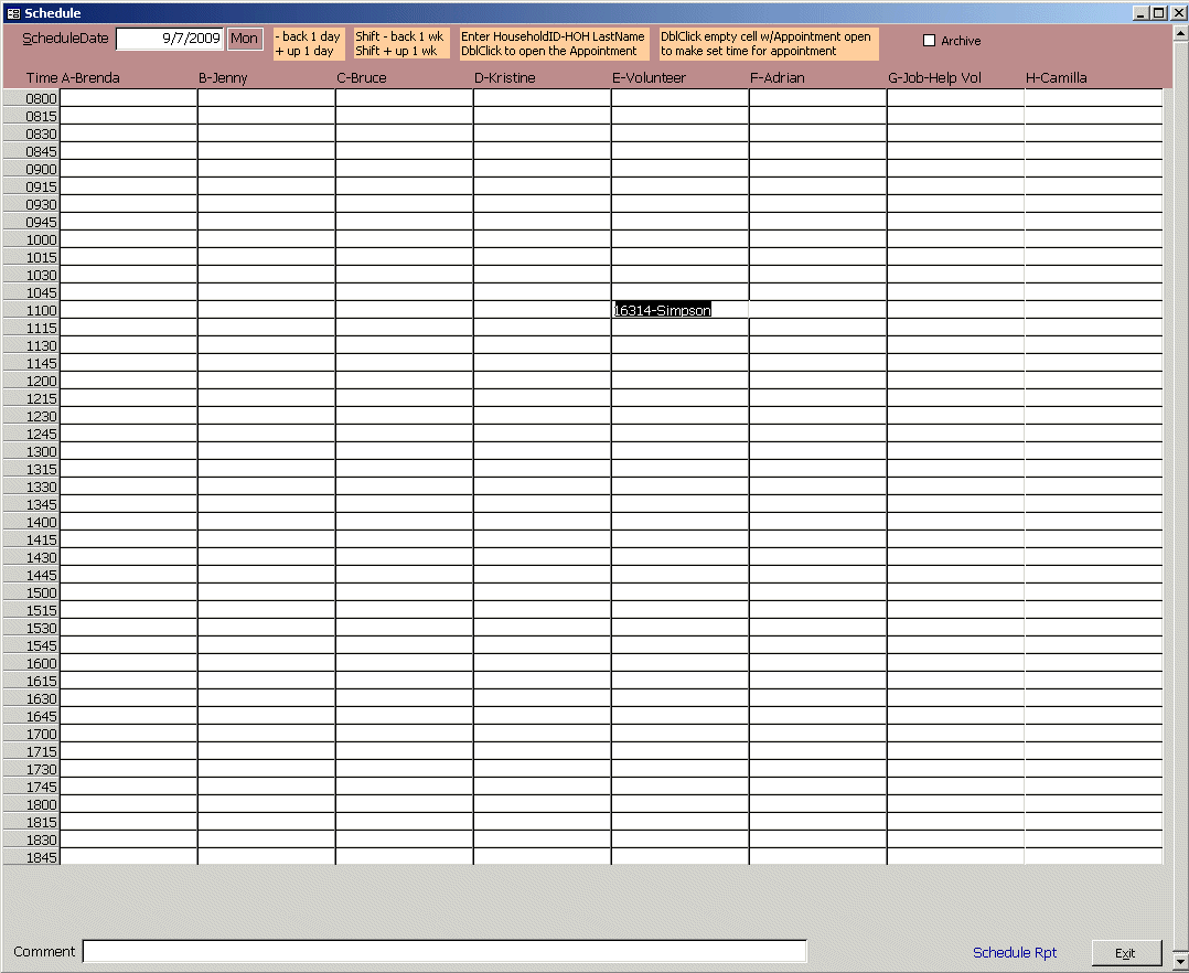 Get Printable Daily Appointment Calendar 15 Minute Intervals PNG